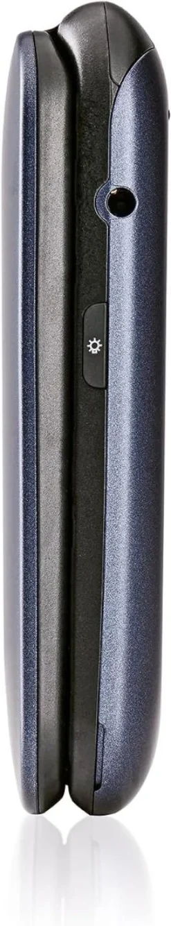 Panasonic KX-TU550EXC Telefono 4G Cellulare Essenziale per Anziani a Conchiglia, Fotocamera da 1.2MP, Telefono per Anziani con Schermo Grande da 2.8