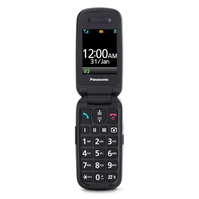 Panasonic KX-TU446EXG Cellulare 2.4" Grigio