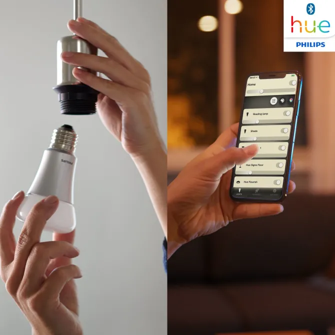 Philips Hue White Lampada a LED 9W E27 - confezione da 1