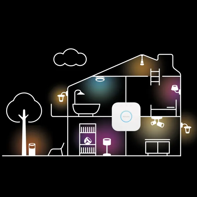 Philips Hue White Standard con filamento A60 E27 - confezione da 1