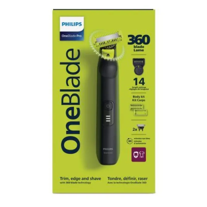PHILIPS - Regolabarba QP6542/15 - Nero