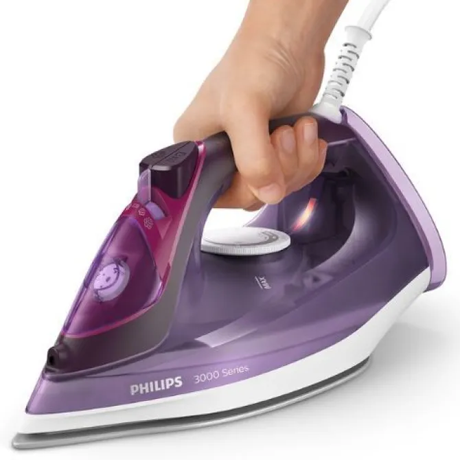 PHILIPS - 3000 series DST3041/30 iron Steam iron Ceramic soleplate 2600 W Violet
