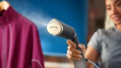 Philips 5000 series STH5030/80, Ferro da stiro verticale a vapore portatile 1400W, 200ml, Piastra in metallo