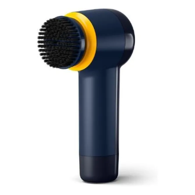 PHILIPS Sneaker Cleaner - Kit Pulizia Scarpe con 3 Spazzole Intercambiabili,Blu/Giallo - GCA1000/60