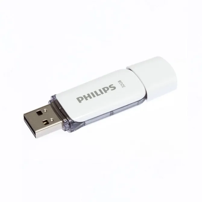 Philips - SNOW Chiavetta USB 32 GB Grigio FM32FD70B/00 USB 2.0 - Blu, Bianco