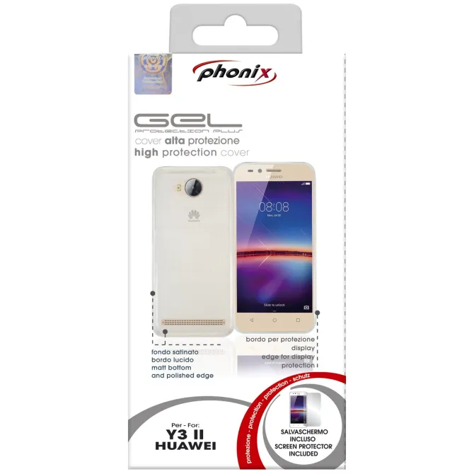 Phonix HUY32GPW Cover per cellulare Trasparente custodia per cellulare