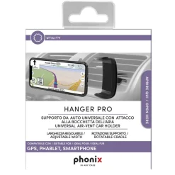 Phonix Supporto da auto universale con attacco alla bocchetta dell'aria - HANGER PRO