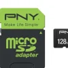 PNY 128GB High Performance MicroSDXC 80MB/s 128GB MicroSDHC UHS-I Class 10 memoria flash