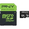 PNY 64GB High Performance MicroSDXC 80MB/s 64GB MicroSDXC UHS-I Class 10 memoria flash