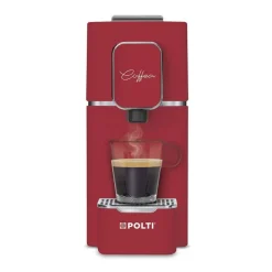 Polti Macchina Caffè a Cialde Capacità 0,85 Litri Potenza 1400W Rosso Coffea S15R