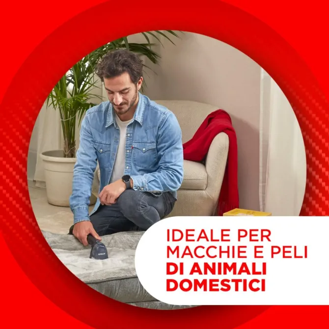 Polti StainOver SC30, lavatappeti con funzione pulitore a vapore, 4 funzioni in 1