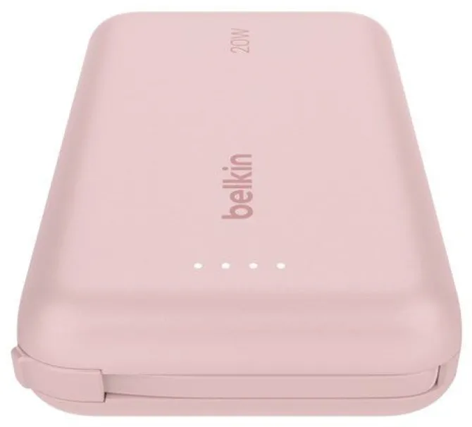 Power Bank Belkin 10.000 mAh con Cavo USB-C Integrato