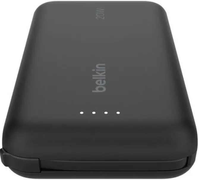 Power Bank Belkin 10.000 mAh con Cavo USB-C Integrato