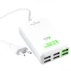 PURO FCCS6USB6WHI Power Bank Veloce fino a 6 USB