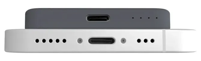 PURO - PUFCBB40P2MAGDKGR - Powerbank Slim - Black Oyster