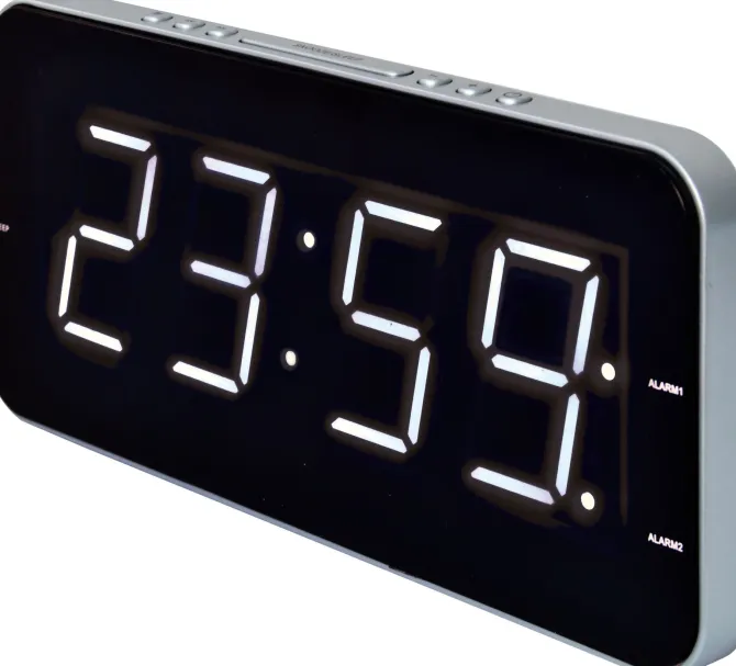 Roadstar CLR-2615 NEW radio Orologio Digitale Argento