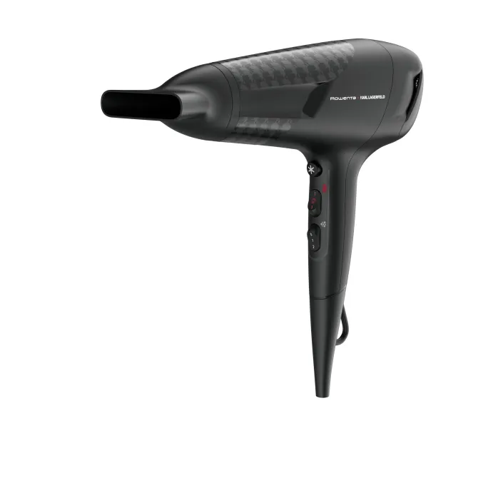 Rowenta Asciugacapelli X KARL LAGERFELD CV581L - 2300W Nero