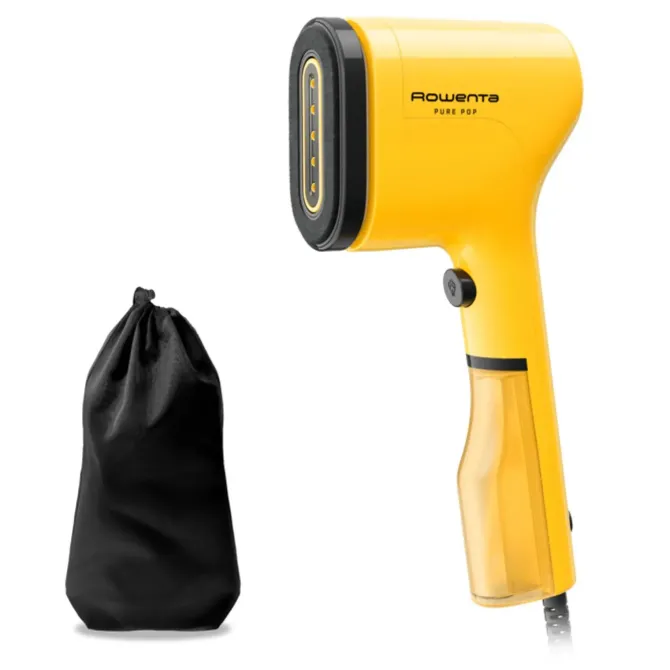 ROWENTA - DR2026 - Ferro da stiro a vapore, 1300 Watt, Riscaldamento in 15 minuti, Serbatoio 70 ml - Pure Pop Yellow