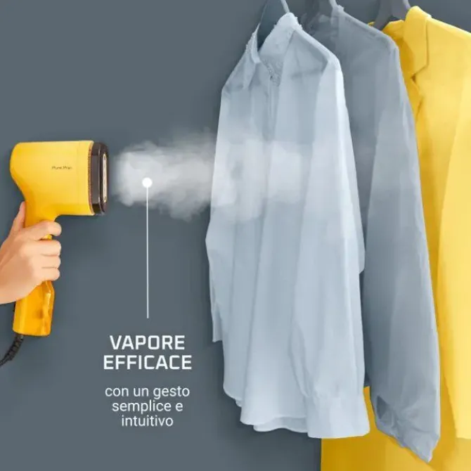 ROWENTA - DR2026 - Ferro da stiro a vapore, 1300 Watt, Riscaldamento in 15 minuti, Serbatoio 70 ml - Pure Pop Yellow