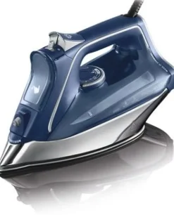 ROWENTA DW8215 FERRO DA STIRO A SECCO E A VAPORE MICROSTEAM 400 SOLEPLATE BLU 2800 W