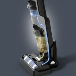 ROWENTA - GZ5035WO, Lavapavimenti senza fili 200 Watt, 50 min di autonomia - Nero
