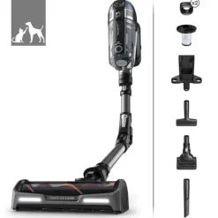 ROWENTA - GZ5035WO, Lavapavimenti senza fili 200 Watt, 50 min di autonomia - Nero
