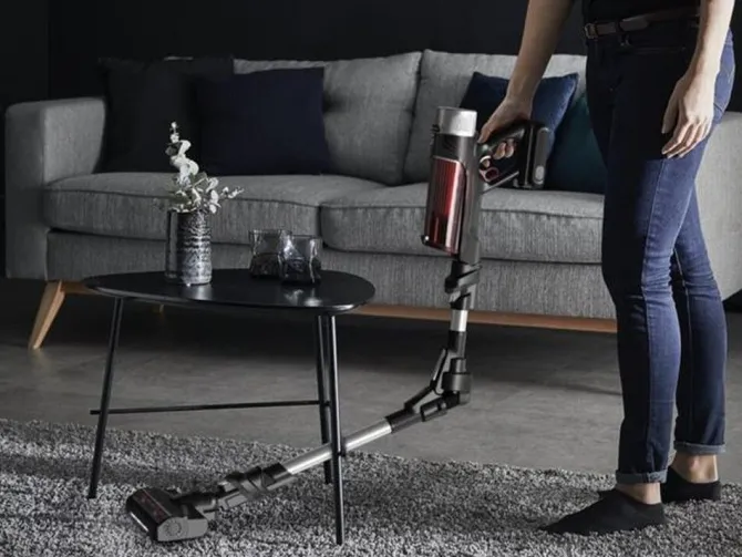 Rowenta X-Force Flex 9.60 RH2077WO aspirapolvere senza filo Nero, Rosso Senza sacchetto