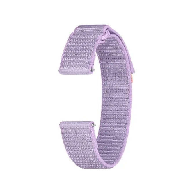 Samsung - Cinturino per smartwatch in tessuto Nylon Galaxy Watch 6 - lavanda (s/m)