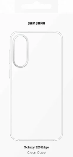 SAMSUNG - CLEAR CASE Cover per Samsung Galaxy S25 Edge - Trasparente