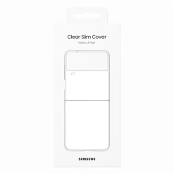 Samsung Clear Slim Cover per Galaxy Z Flip4, Trasparente