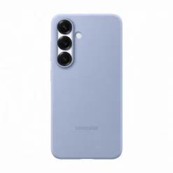 SAMSUNG - Custodia SILICONE CASE per Galaxy S25 Protezione da graffi, urti e cadute - Light Blue