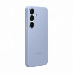 SAMSUNG - Custodia SILICONE CASE per Galaxy S25 Protezione da graffi, urti e cadute - Light Blue