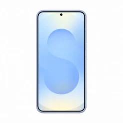 SAMSUNG - Custodia SILICONE CASE per Galaxy S25 Protezione da graffi, urti e cadute - Light Blue
