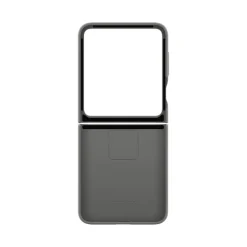 SAMSUNG - Custodia Silicone Z Flip 6 Ring Gray