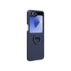 SAMSUNG - Custodia Silicone Z Flip 6 Ring Navy