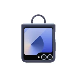 SAMSUNG - Custodia Silicone Z Flip 6 Ring Navy
