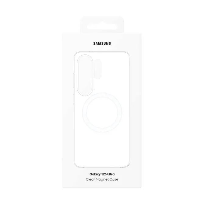 Samsung EF-CS948CTEGWW custodia per Galaxy S26Ultra Clear Magnet Trasp 17,5 cm (6.9") Custodia a fondina Trasparente