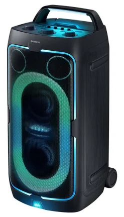 Samsung Sound Tower MX-ST50F/ZF, Audio 240W, Suono Bidirezionale, 18 Ore di Autonomia, Resistente all'Acqua (IPX4), Party Lights +, Ingresso USB, Multiconnessione Bluetooth, 2025