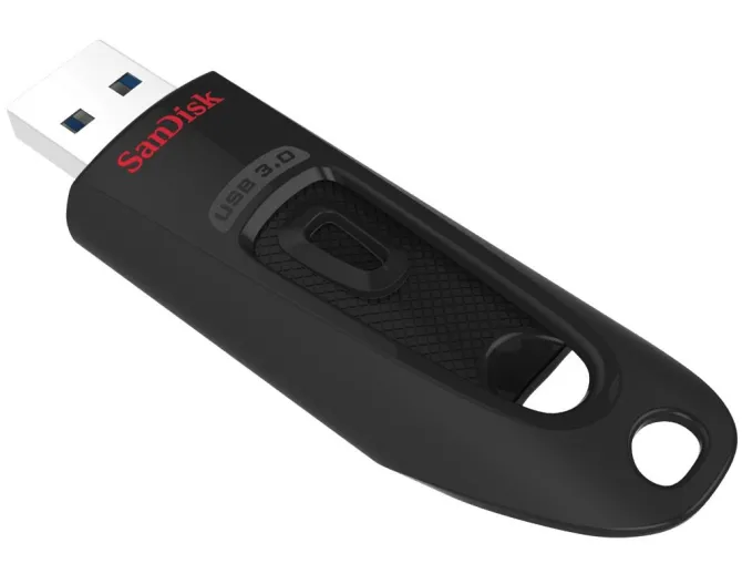 Sandisk Ultra unità flash USB 128 GB USB tipo A 3.2 Gen 1 (3.1 Gen 1) Nero