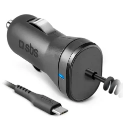 SBS caricabatterie da auto Micro USB 1000 mAh
