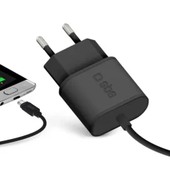 SBS Caricabatterie da viaggio da 2100 mAh Micro USB