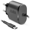 SBS Caricabatterie da viaggio da 3100 mAh Type-C