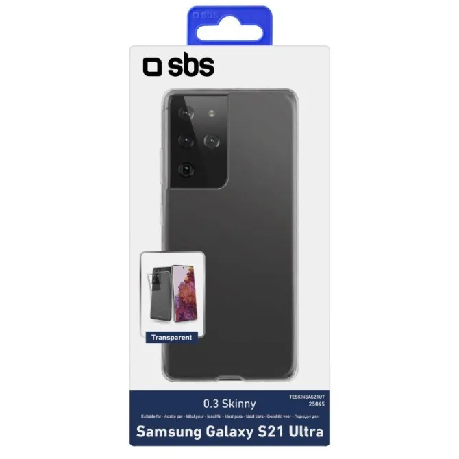 SBS cover in TPU per Samsung Galaxy S21 Ultra