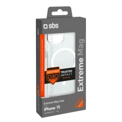 SBS - Extreme Mag Cover Trasparente MagSafe x Iphone 15