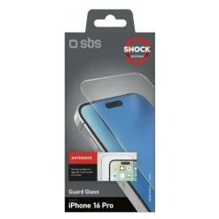 SBS IPHONE 16 PRO VETRO TEMPERATO TESCRGLIP1661P
