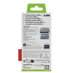 SBS - Powerbank magsafe TEBB10000MAGSLIM - 10.000mAh