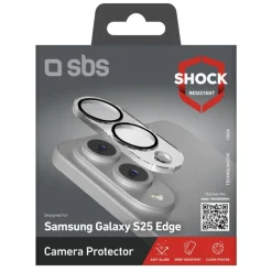 SBS TECAMGLSAS25E Protezione per obiettivo della fotocamera Samsung S25 Edge