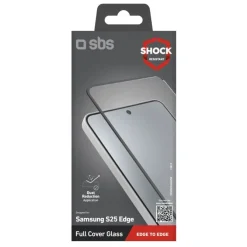 SBS TESCRFCSAS25E Proteggi schermo per Samsung S25 Edge - Vetro