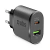 SBS TETRPD25W Caricabatterie per dispositivi mobili Nero Interno