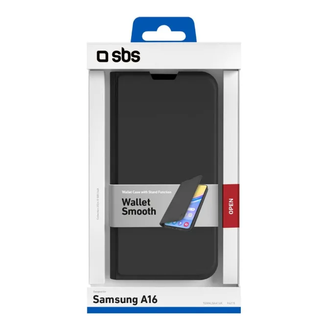 SBS - TEWALSAA16K Cover protettiva per smartphone Samsung A16 - Nero